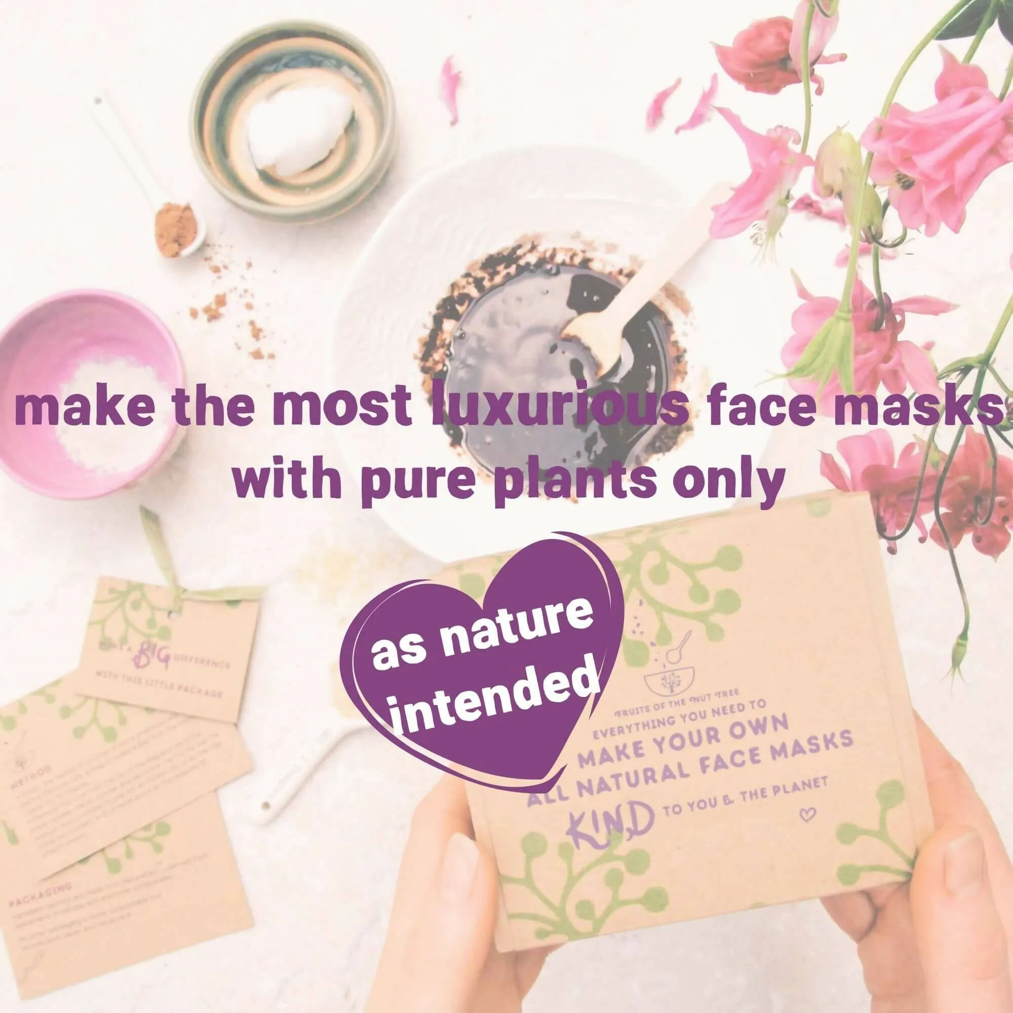 All Natural Vegan Face Mask Kit