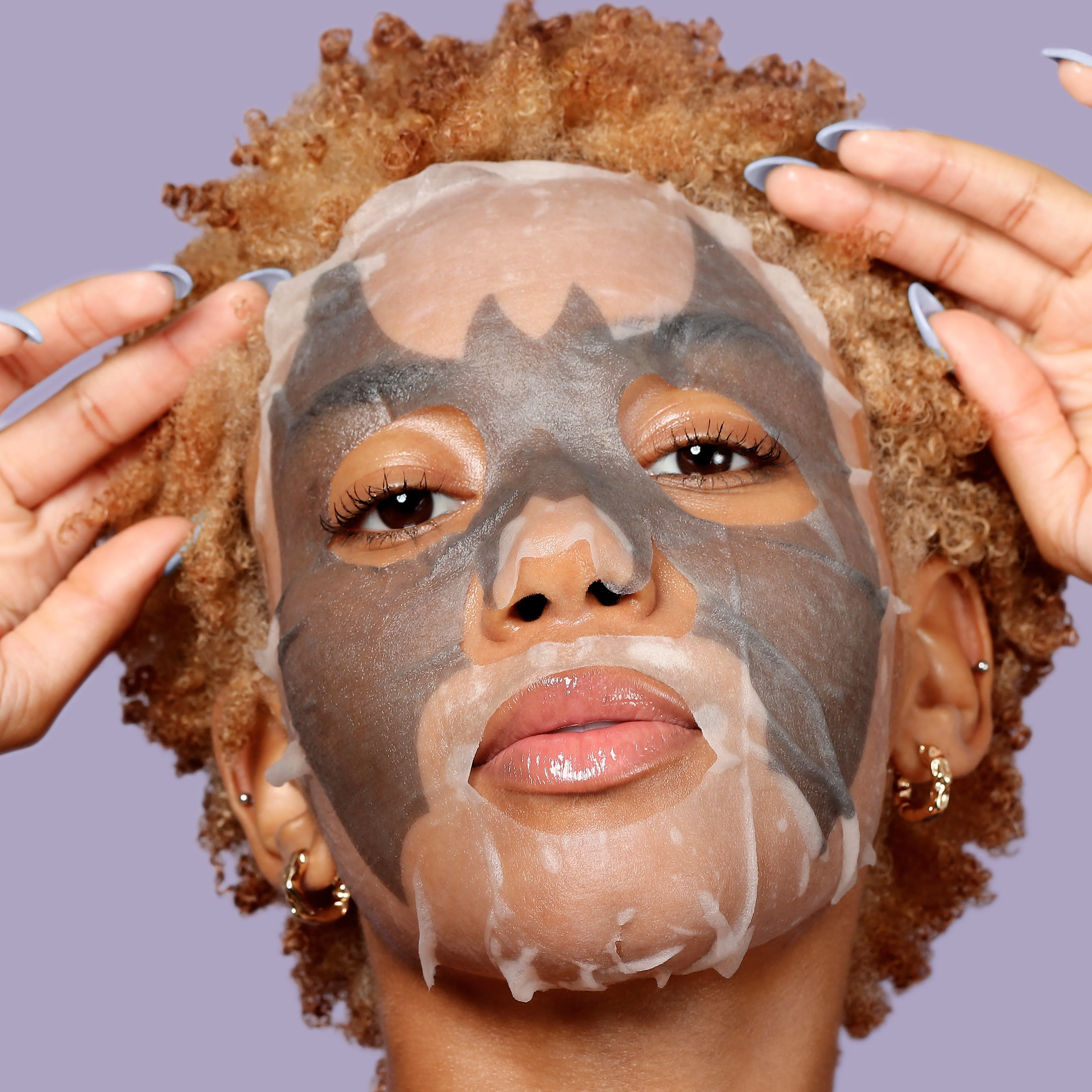 Animated Bat Detoxifying Charcoal Facial Mask - 10 Masks