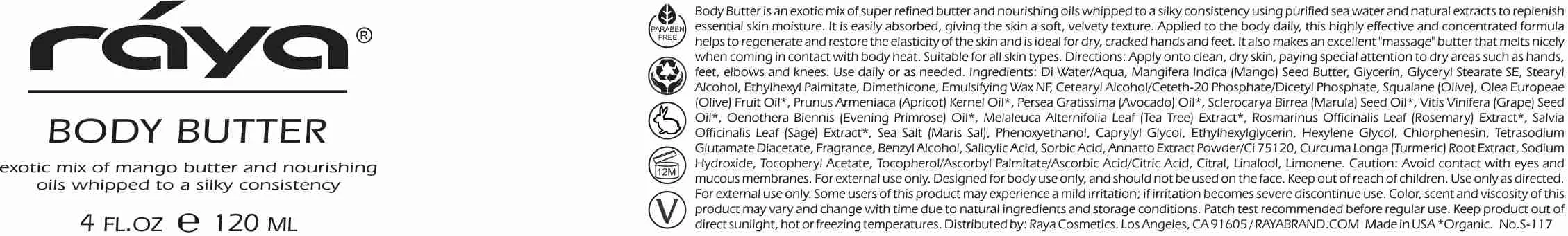 BODY BUTTER (S-117) RAYA SPA