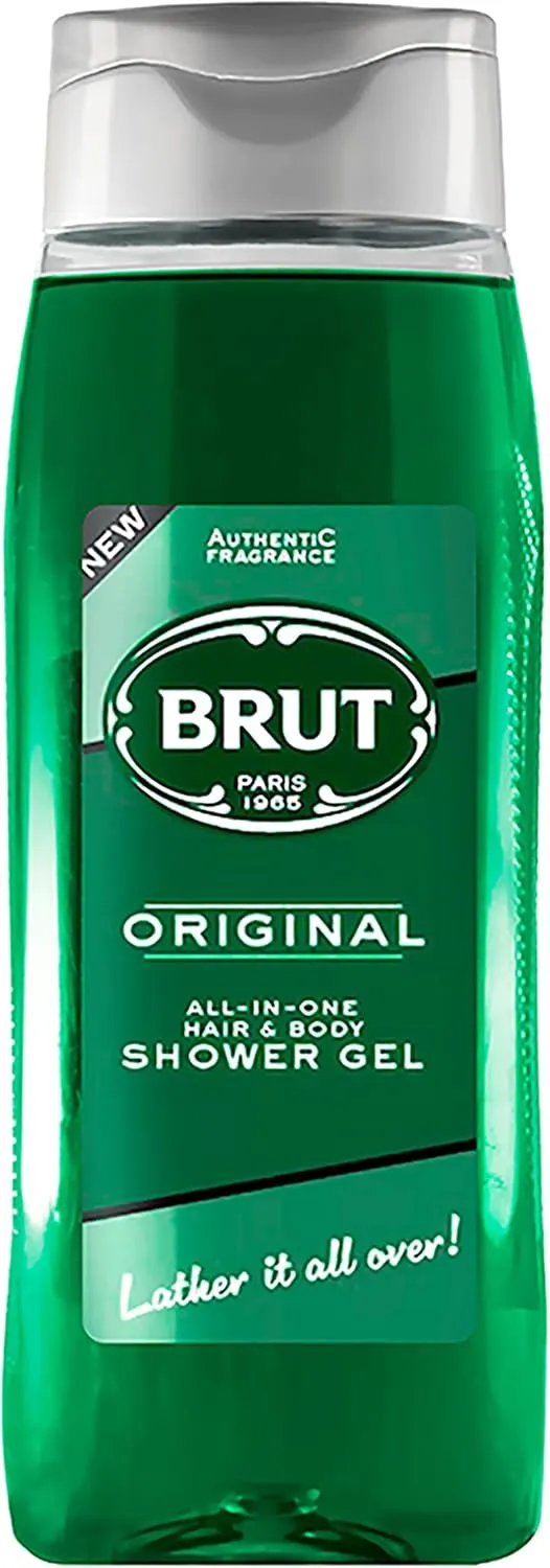 Brut Original All In One Hair And Body Shower Gel 500ml