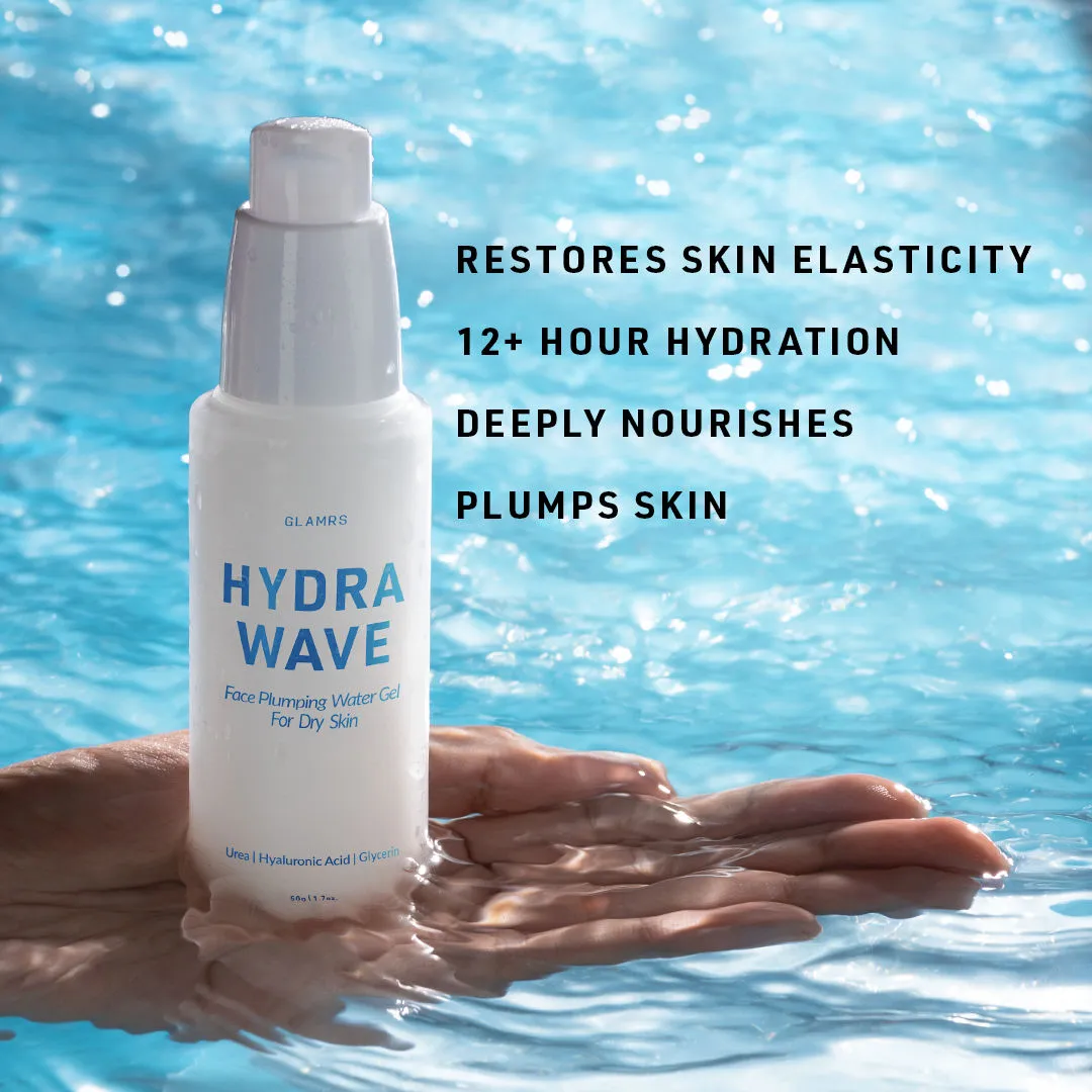 Glamrs Hydra Wave - Face Plumping Water Gel for Dry Skin (50g)