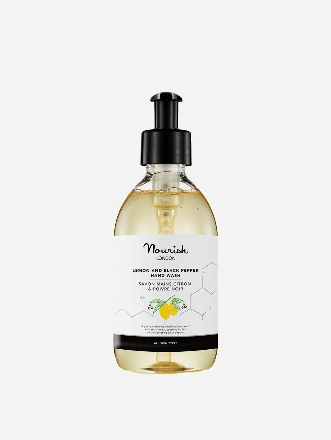 Lemon & Black Pepper Hand Wash | Antibacterial Essential Oils 300ml