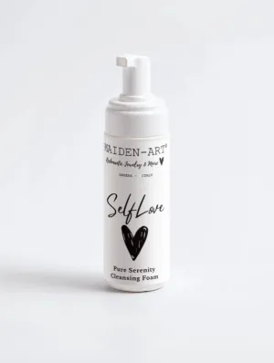 Maiden Art - Pure Serenity Cleansing Foam-Luxurious Vegan Face Cleanser | Gentle Makeup & Impurities Removal - With Rose Water, Chamomile & Calendula- Natural, Allergen-Free, Non-GMO- Radiant, Healthy Skin- For Every Skin Type