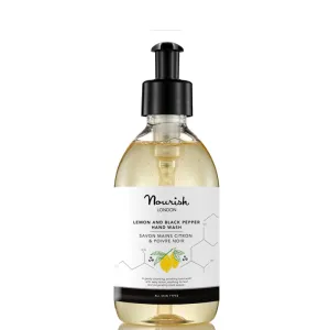 Nourish London Lemon and Black Pepper Hand Wash 300ml