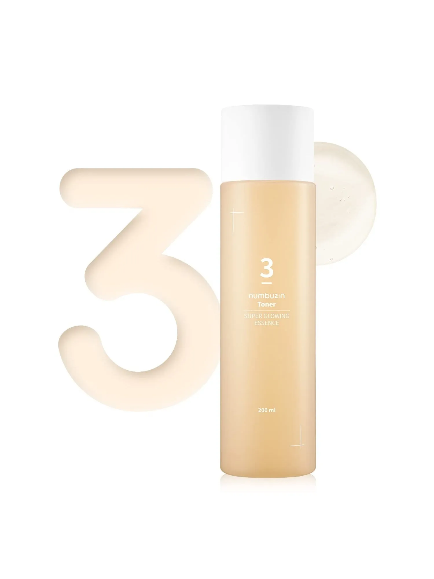 Numbuzin NO.3 SUPER GLOWING ESSENCE TONER