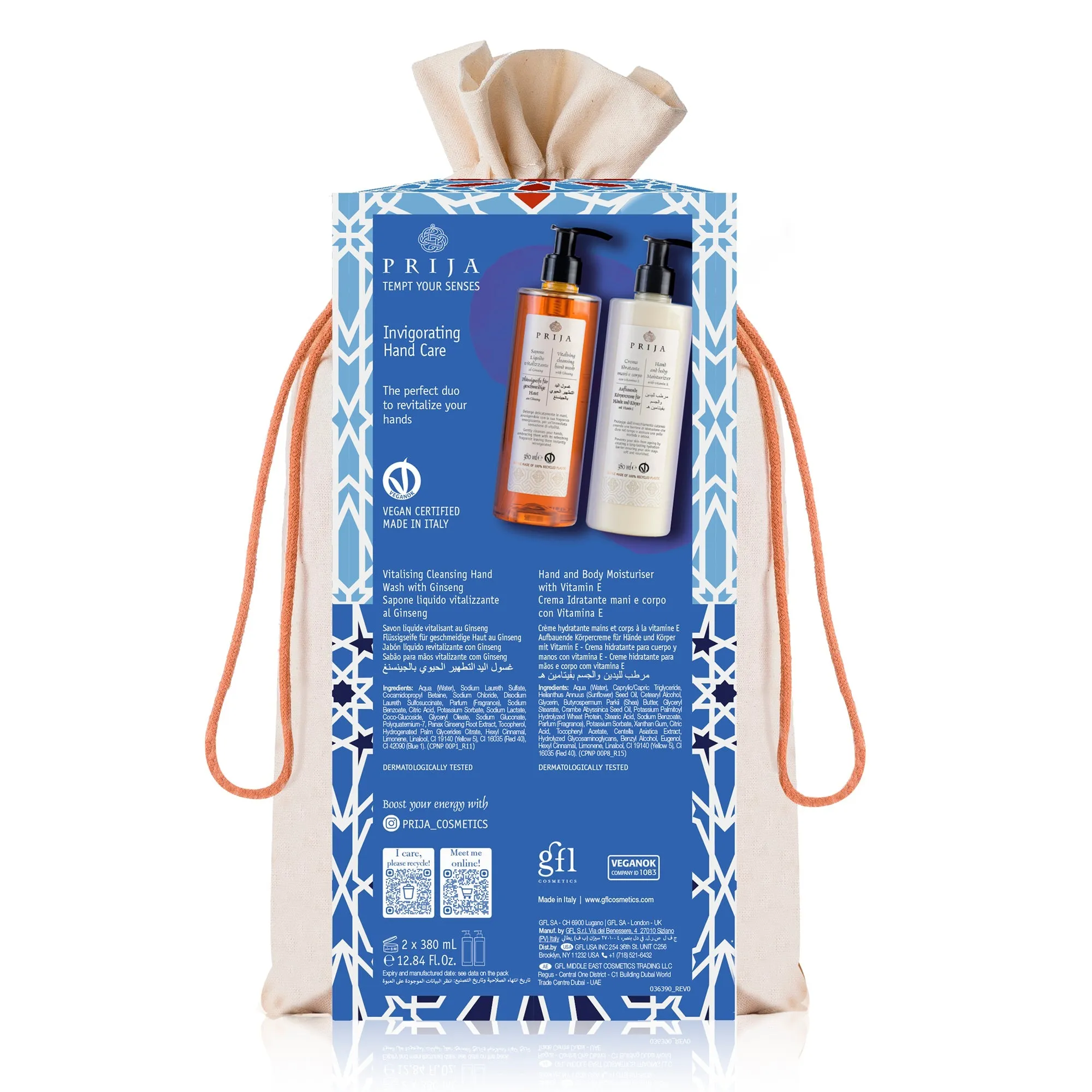 Prija Invigorating Hand Care Gift Set