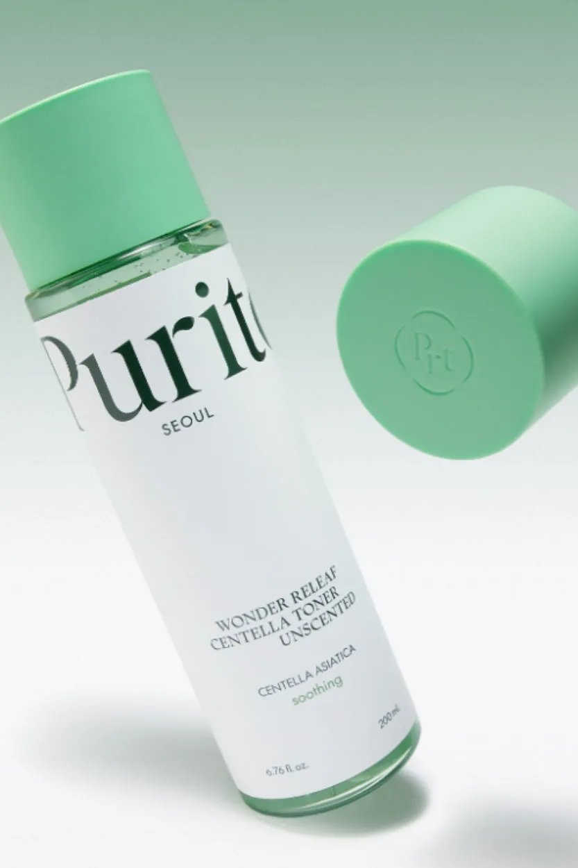 Purito - Centella Unscented Toner (Witch Hazel Free) - 30ml / 200ml