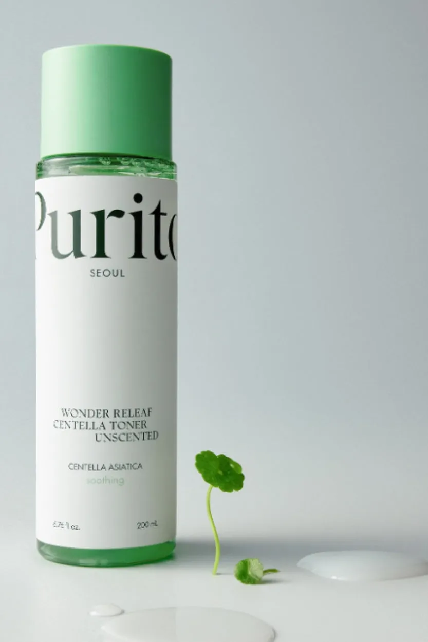 Purito - Centella Unscented Toner (Witch Hazel Free) - 30ml / 200ml