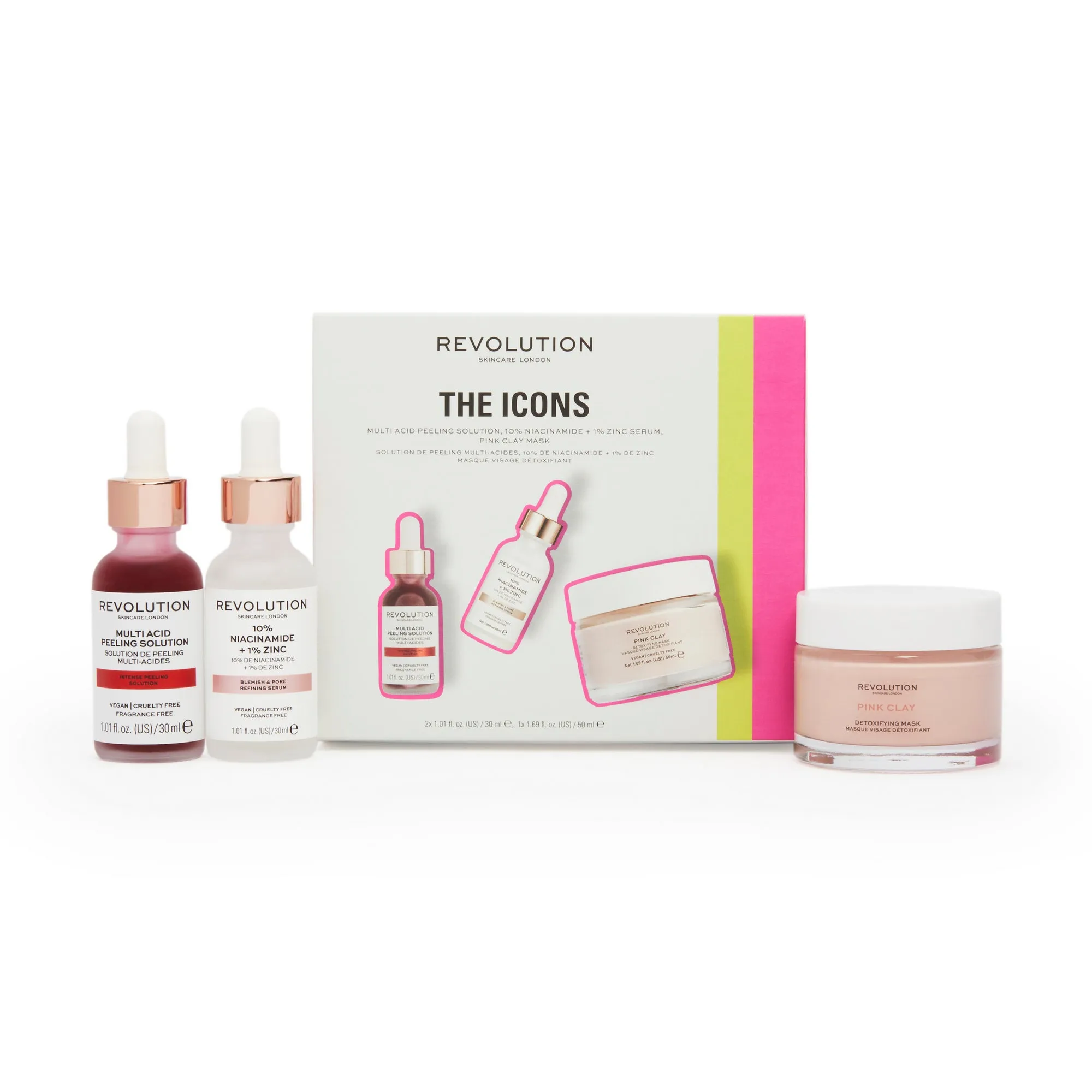 Revolution Skincare The Icons Collection 3 Piece