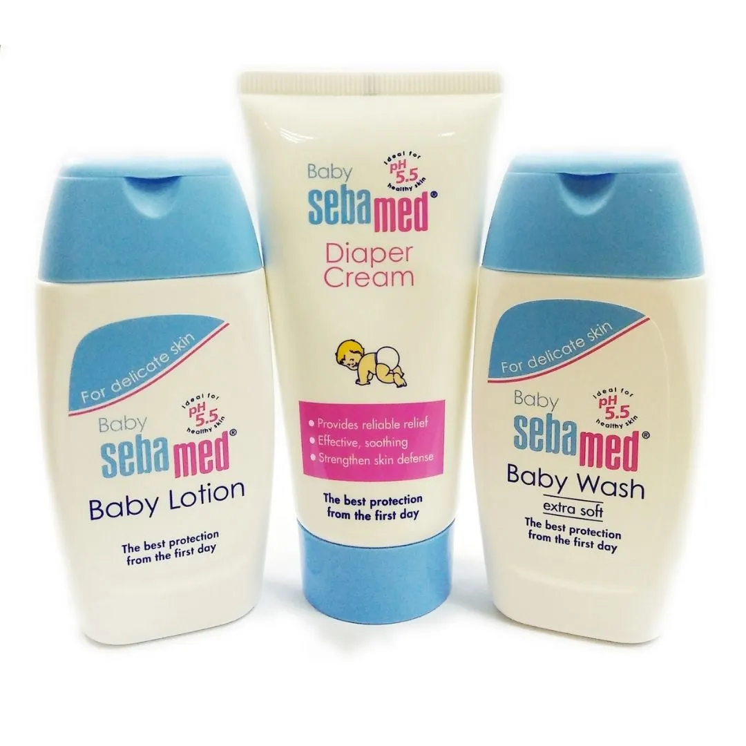 Sebamed Baby Starter Kit (3pcs)