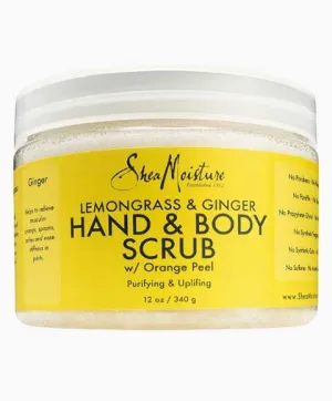 Shea Moisture Lemongrass And Ginger Hand And Body Scrub