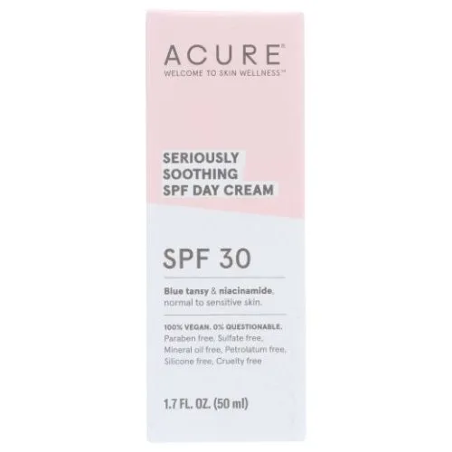 Soothing SPF 30 Face Cream 1.7 Oz By Acure