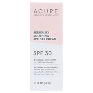 Soothing SPF 30 Face Cream 1.7 Oz By Acure