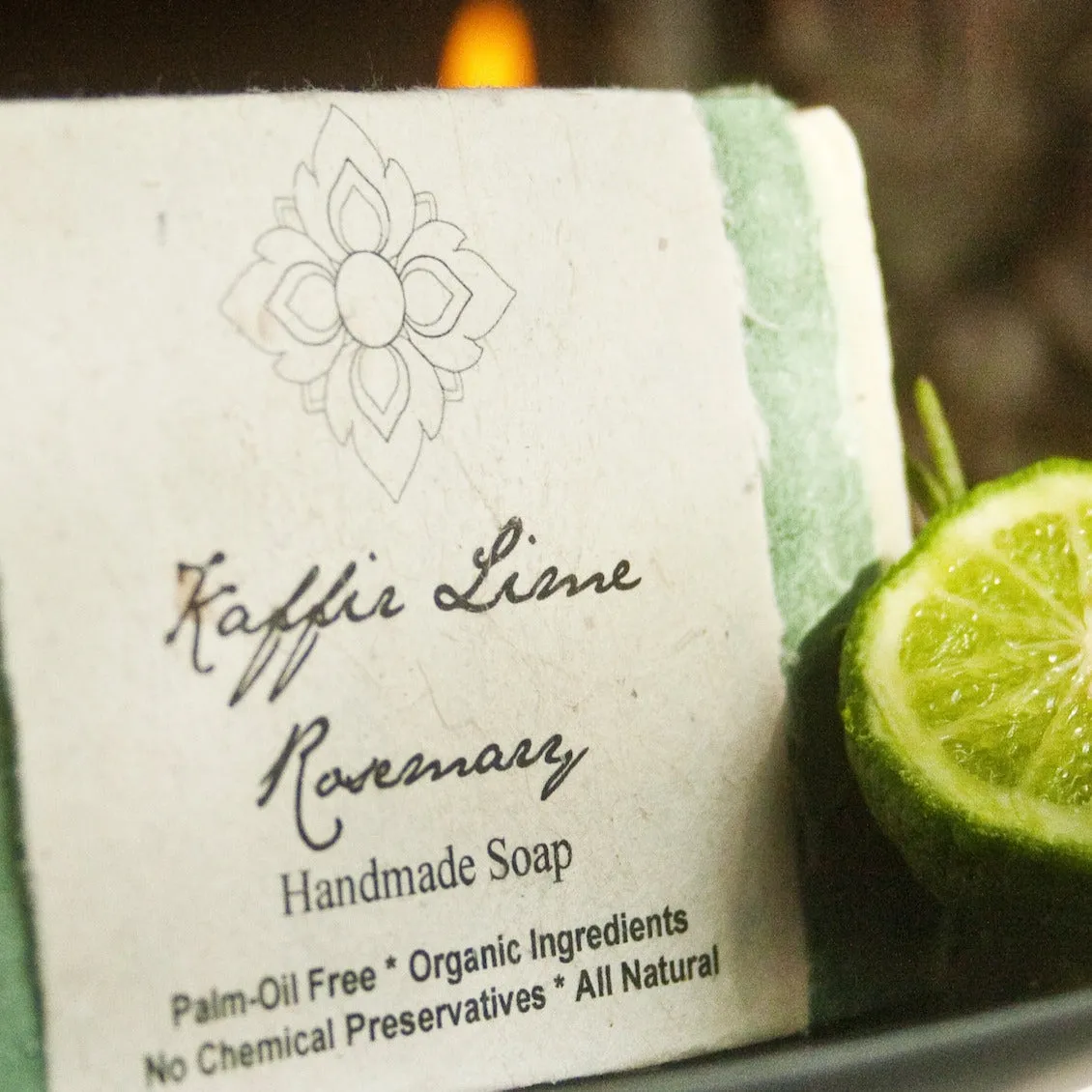 Thai Lime Rosemary Organic Soap