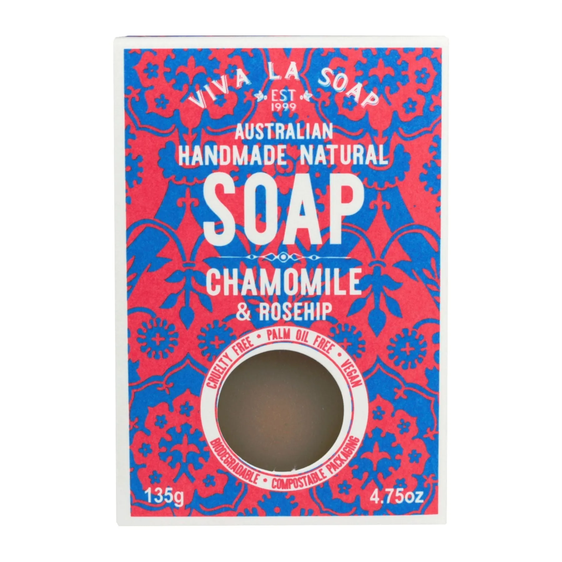 Viva La Body - Soap Bar - Chamomile and Rosehip (135g)